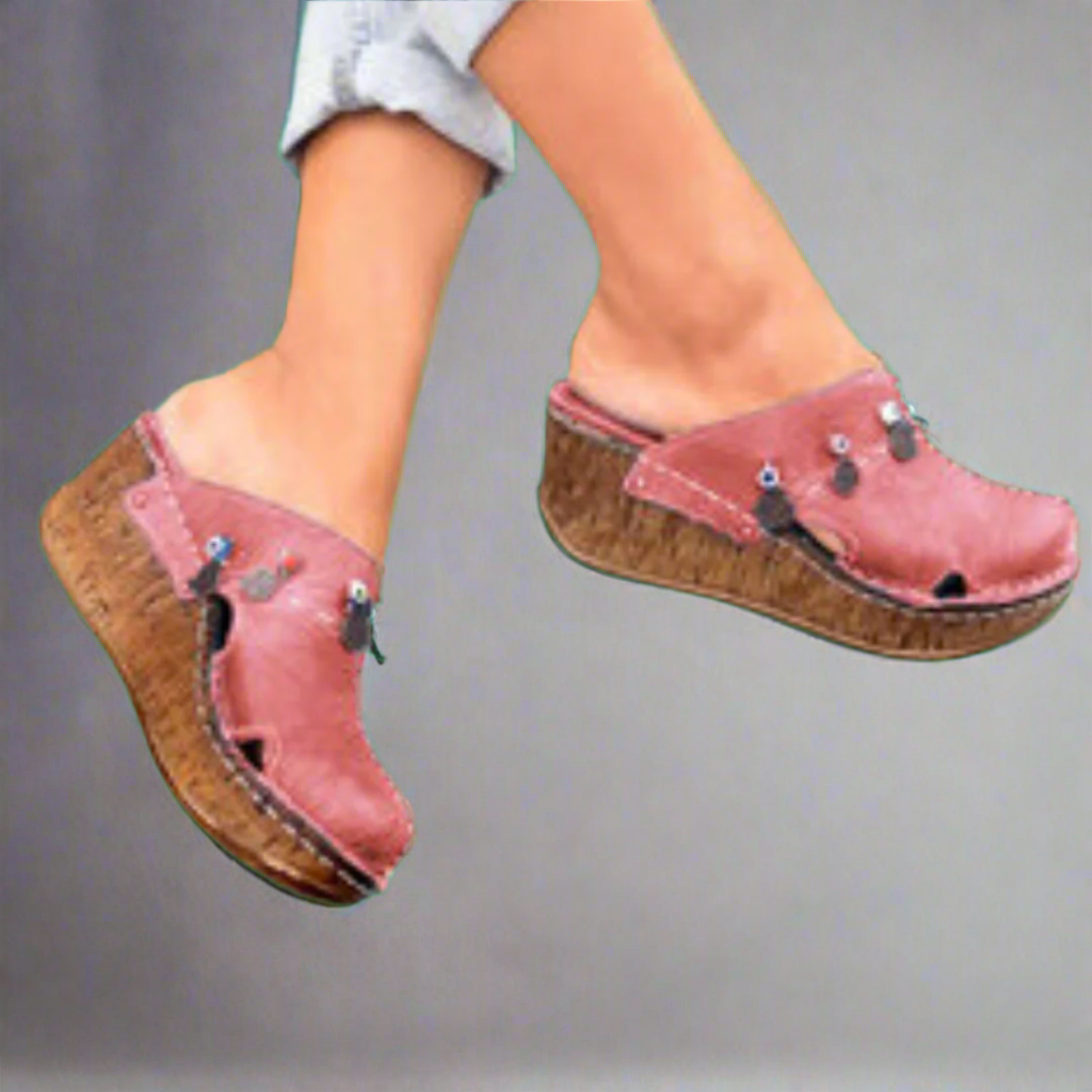 Зора | Удобни платформи сандали за жени