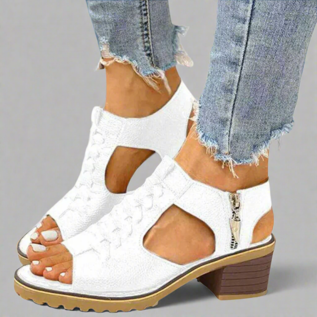 Гертруд | Ортопедични сандали с премиум комфорт на тока