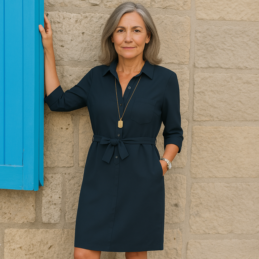 Каролина | Ежедневна риза с дължина до коленете