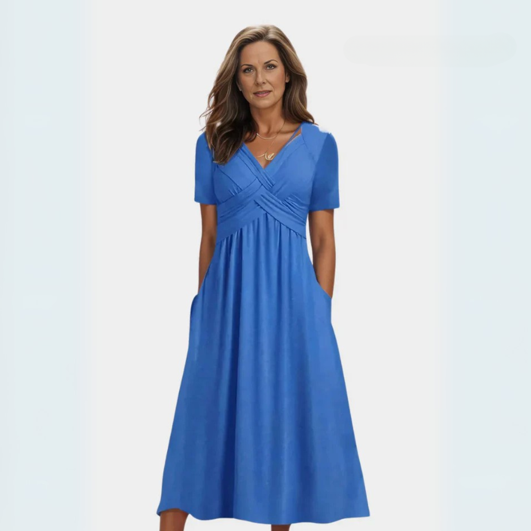 Адена | Елегантна и ласкава рокля