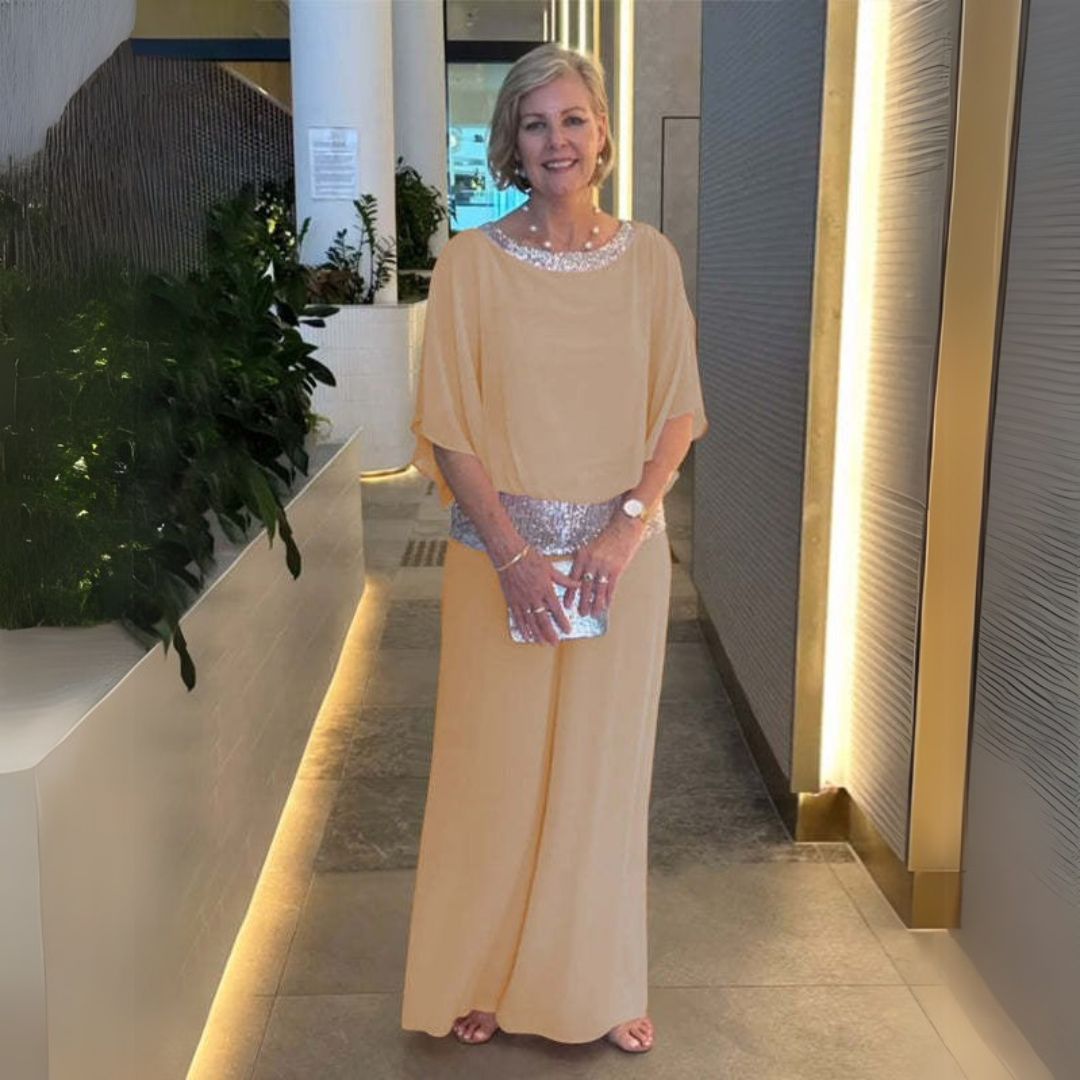 Беата | Блестящ комплект от две части за специални поводи