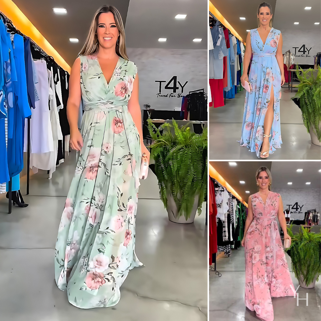 Elaria™ | Луксозна Макси Рокля Шик (Почти Разпродадено)