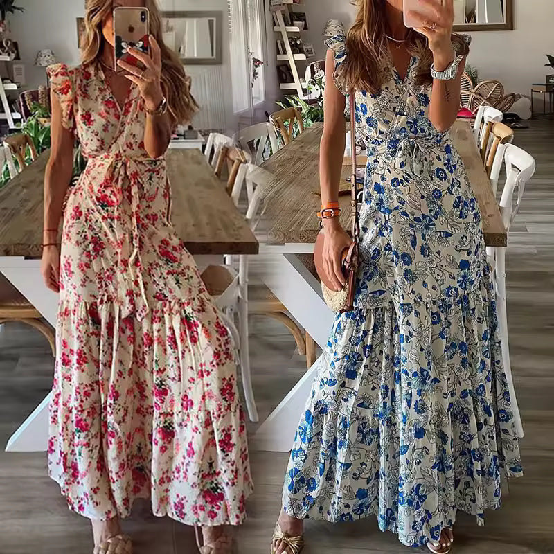 Dahlys™ | Макси рокля Luxe Blossom