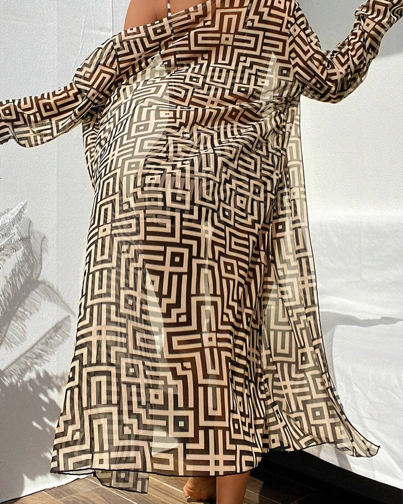 Висококачествен бански костюм с три части