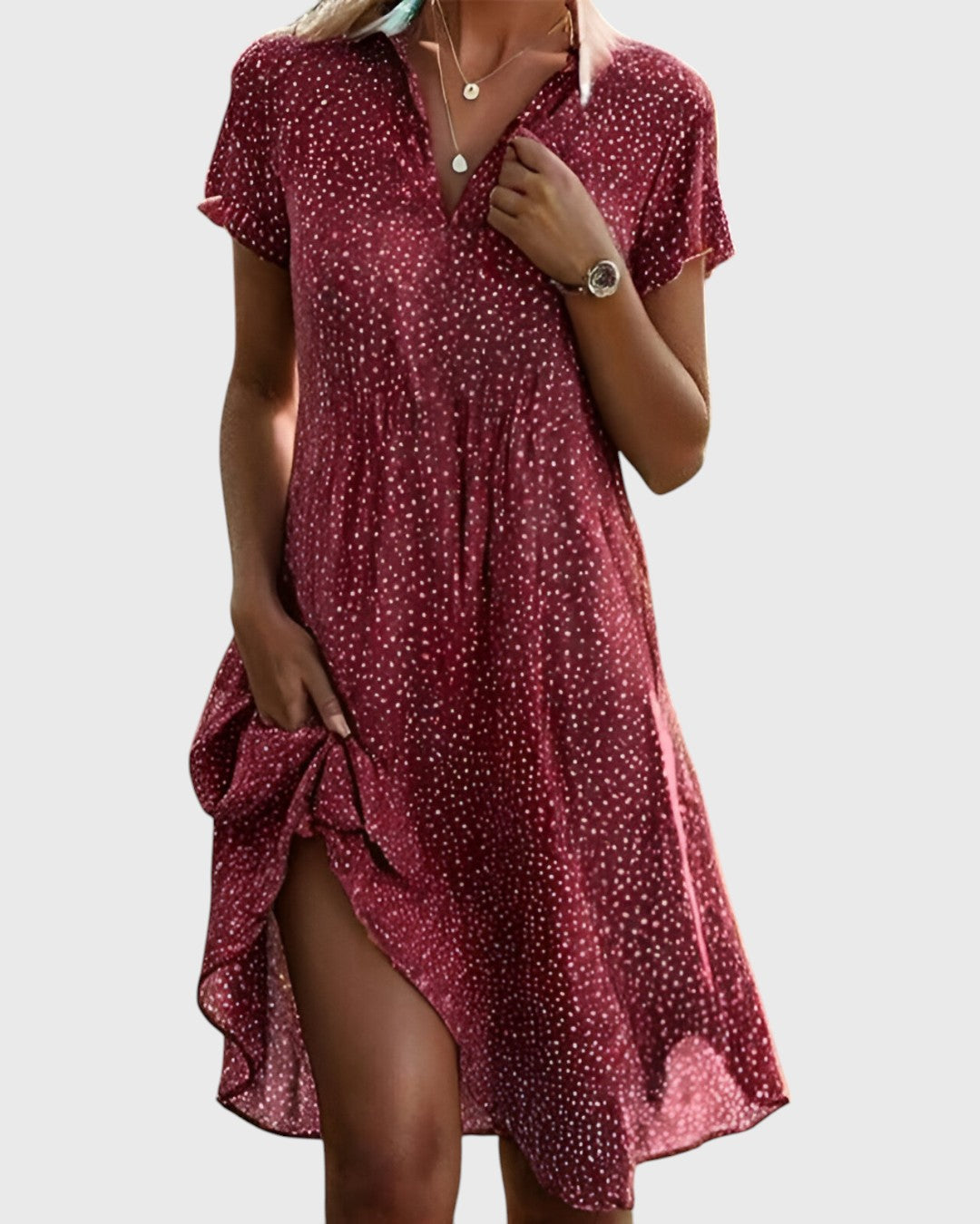 Juliette | Рокля миди на точки