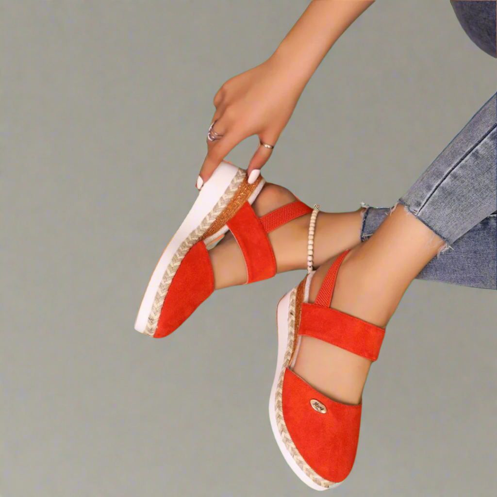 Гита | Плюс размер сандали на платформа за жени – Удобни и универсални