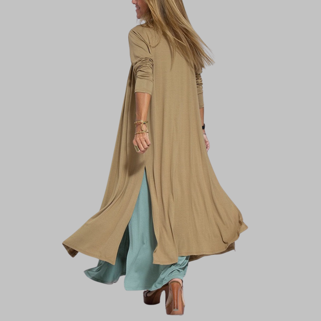 Яна | Елегантна макси рокля + съвпадащ пуловер ПРЕДЛАГАМЕ КАТО ПОДАРЪК