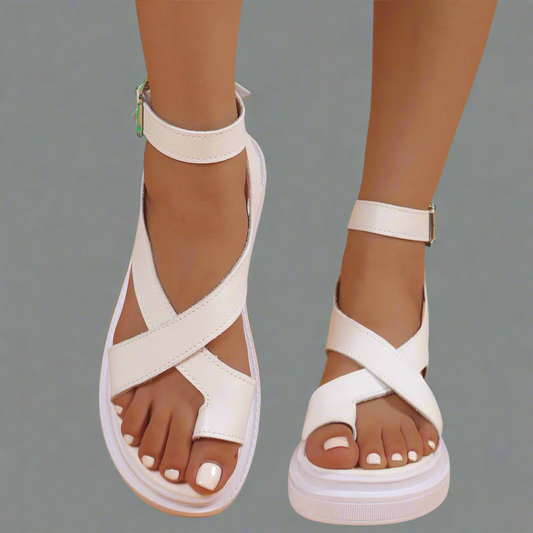 Elsweth | Летни сандали с дебела подметка от премиум материал