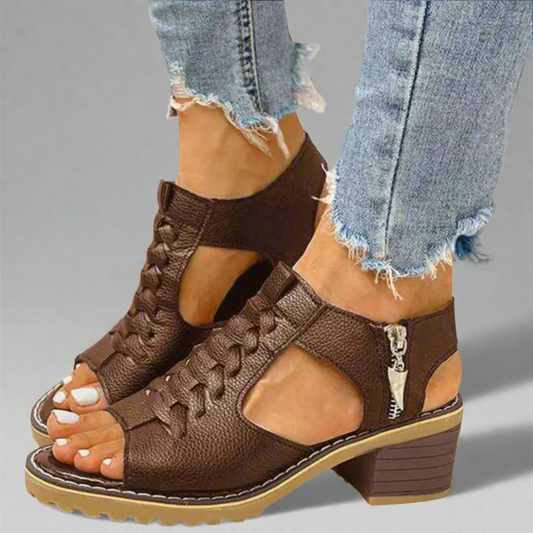 Гертруд | Ортопедични сандали с премиум комфорт на тока