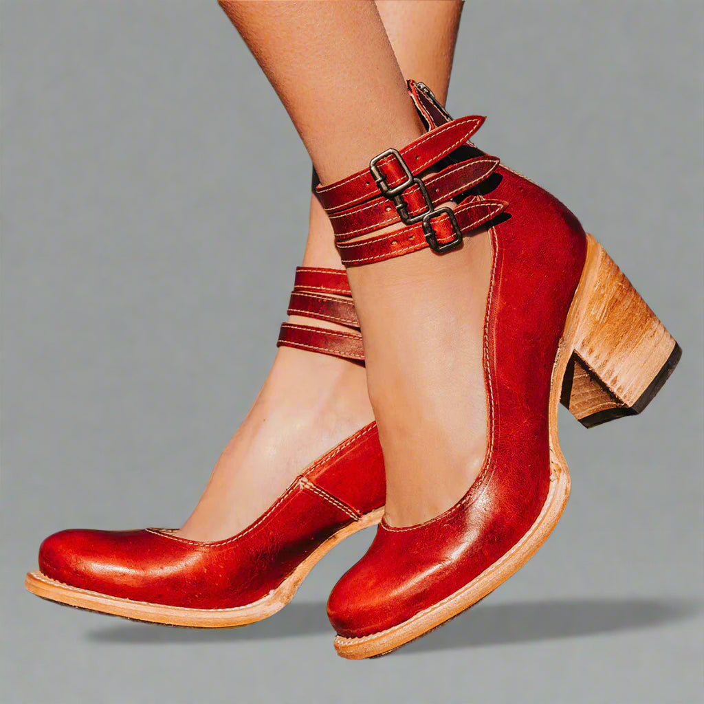 Alwine | Винтидж обувки с токчета за елегантен комфорт