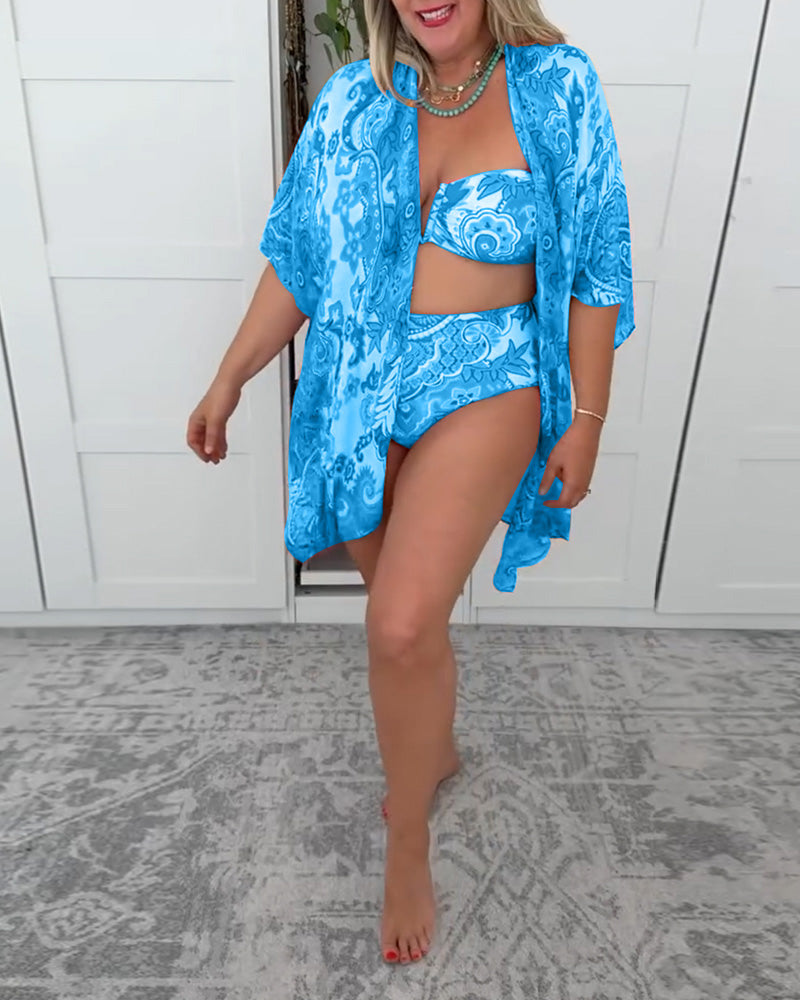 Три частиен бански костюм за ваканция