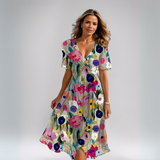 Тиана | Летни рокли с нежни цветни мотиви