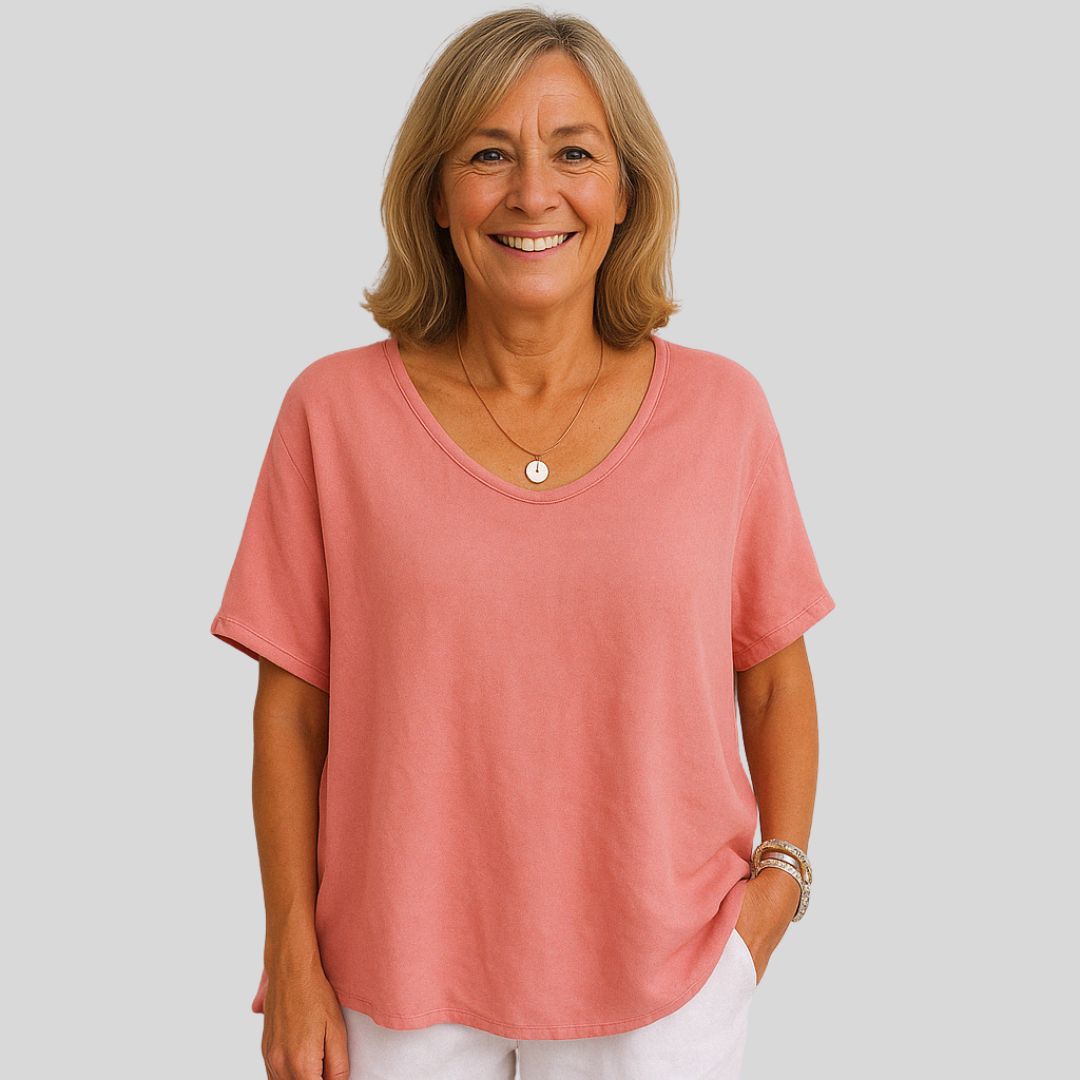 Венцеслава | Удобна свободна блуза за всеки ден