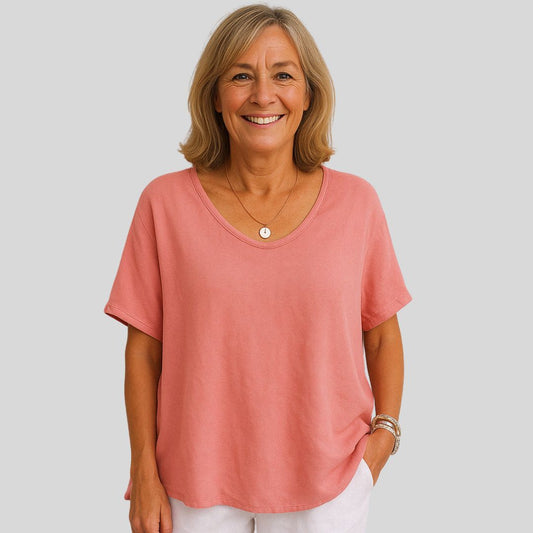 Венцеслава | Удобна свободна блуза за всеки ден