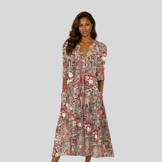 Ливия | Очарователна лятна рокля за естествена елегантност