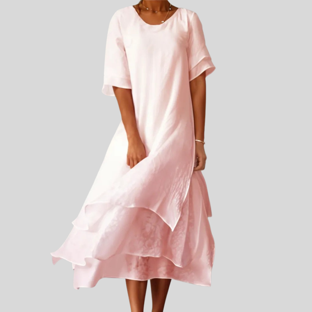 Валентина | Въздушна макси рокля с вечен дизайн