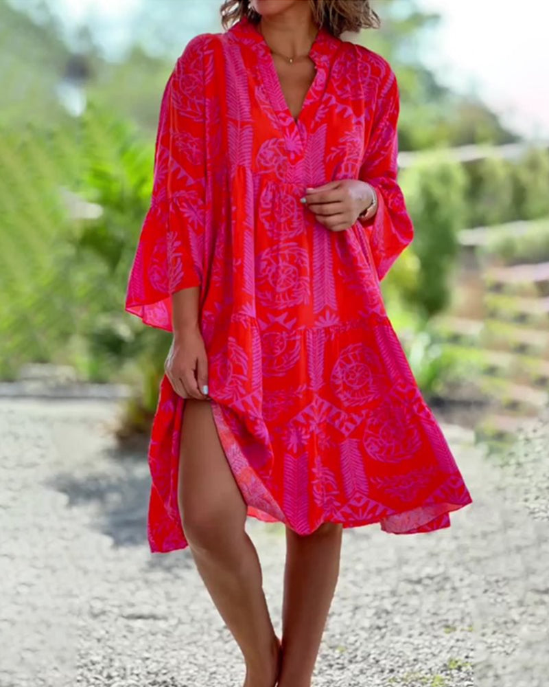 Mareya™ | Рокля Flowy Boho Chic (Изчерпана)