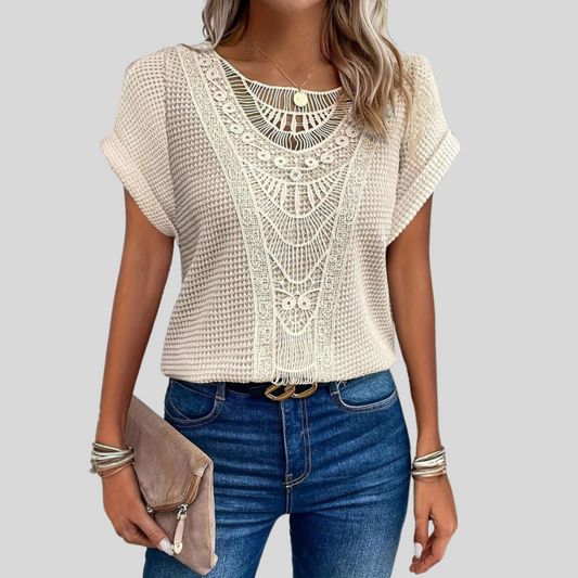 Елоиз | Елегантен дантелен топ
