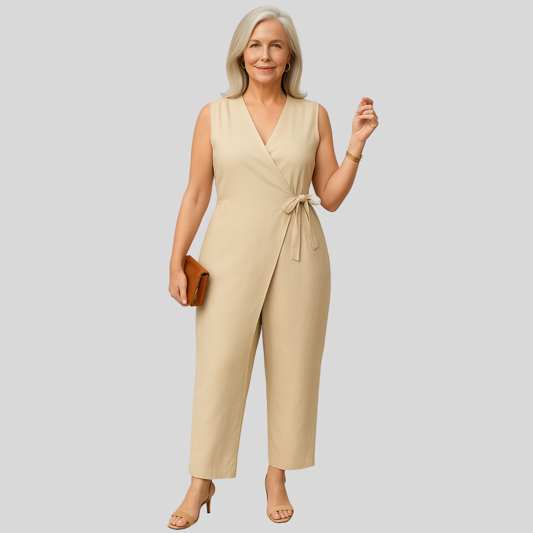 Естела | Елегантен завиващ се гащеризон