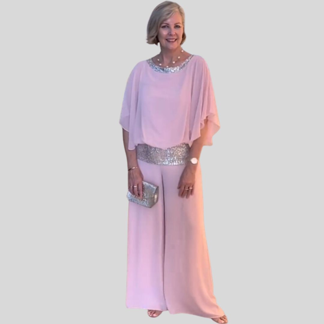 Беата | Блестящ комплект от две части за специални поводи