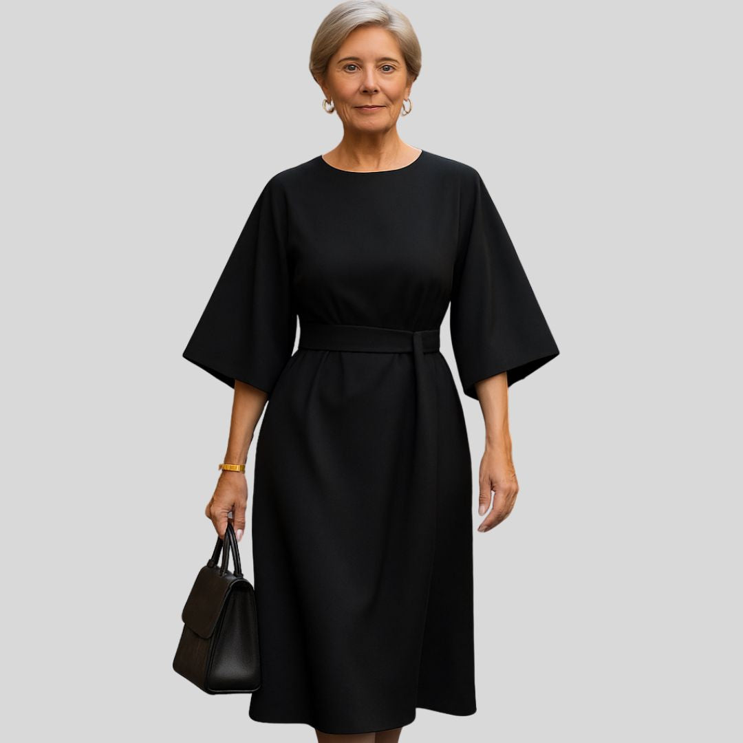 Davina | Елегантна рокля с балонни ръкави