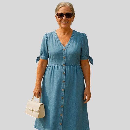 Murphy | Дънкова рокля с елегантни детайли