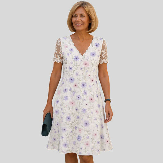 Феникс | Мини рокля с V-образно деколте