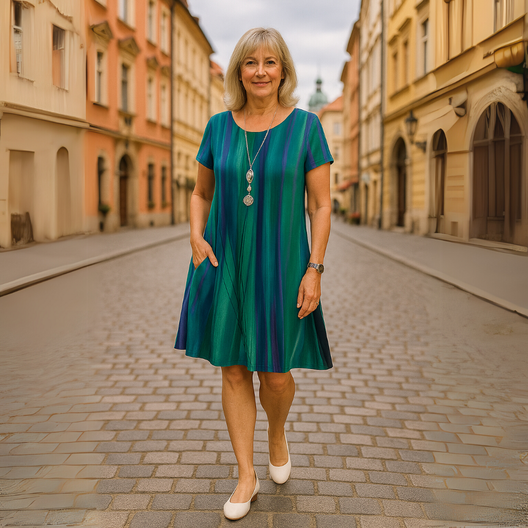 Лиора | Бохо Градиентна Рокля