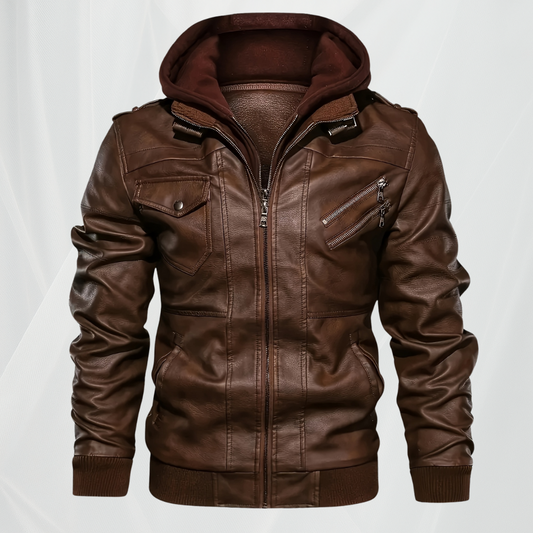 Мъжко яке с джобове и стил