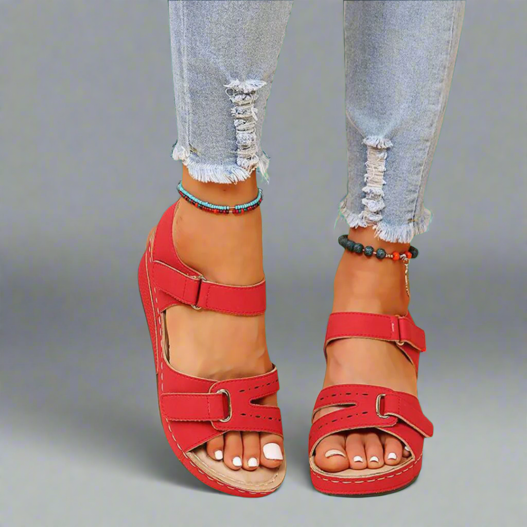 Гудула | Елегантни ортопедични сандали от меко премиум материало за безболезнени летни дни