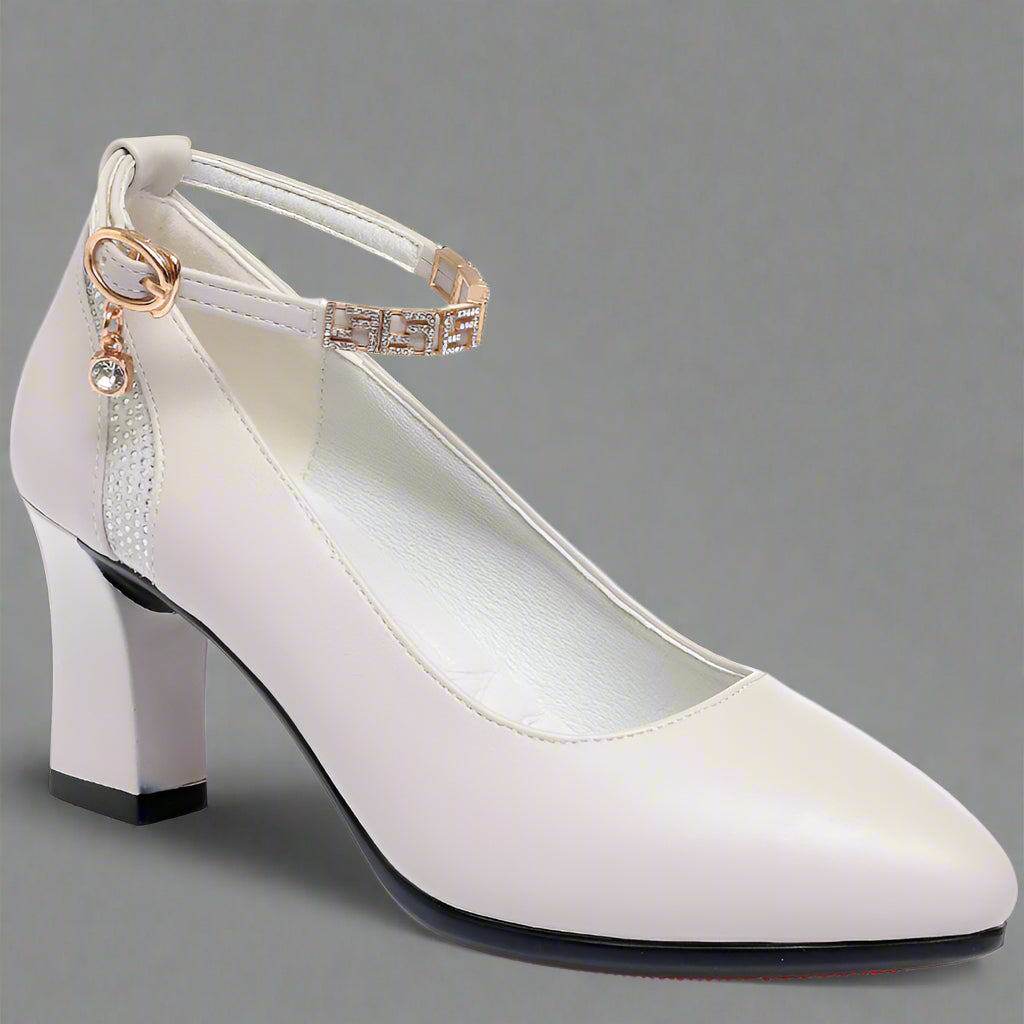 Zymara | Обувки с токчета от премиум лак за твоя офис стил