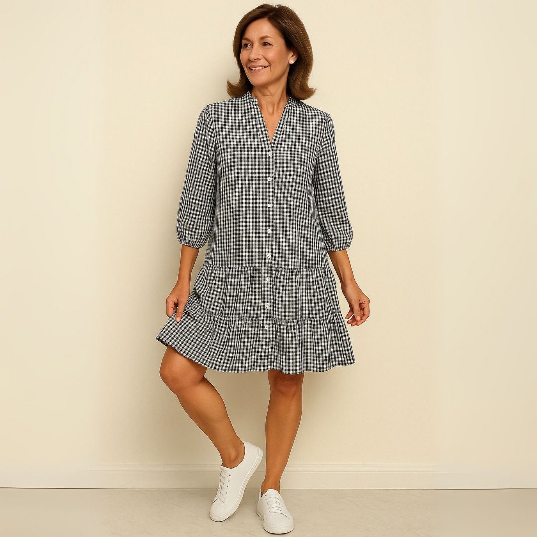 Maisy | Къса рокля с цветен принт