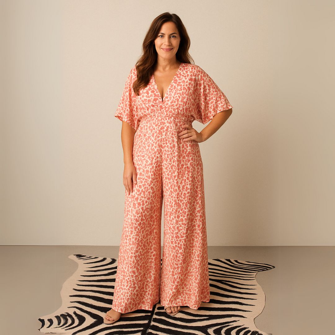 Fej | Лек гащеризон с цветен десен