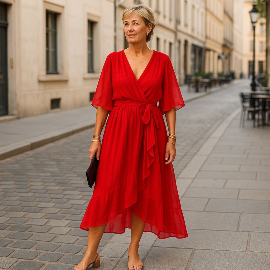 Хайди | Дантелена миди рокля