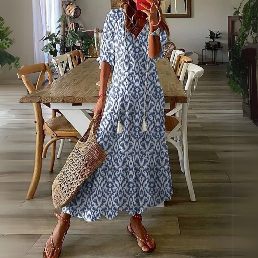 Изабела | Бохо Личотивé Макси рокля