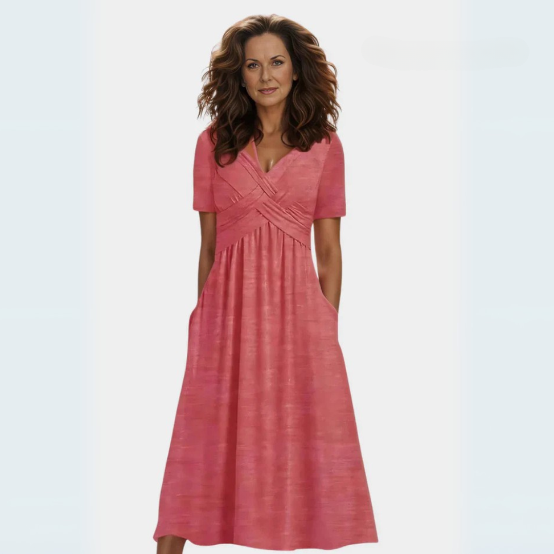 Адена | Елегантна и ласкава рокля