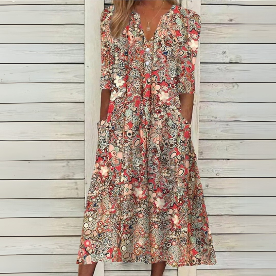 Ливия | Очарователна лятна рокля за естествена елегантност