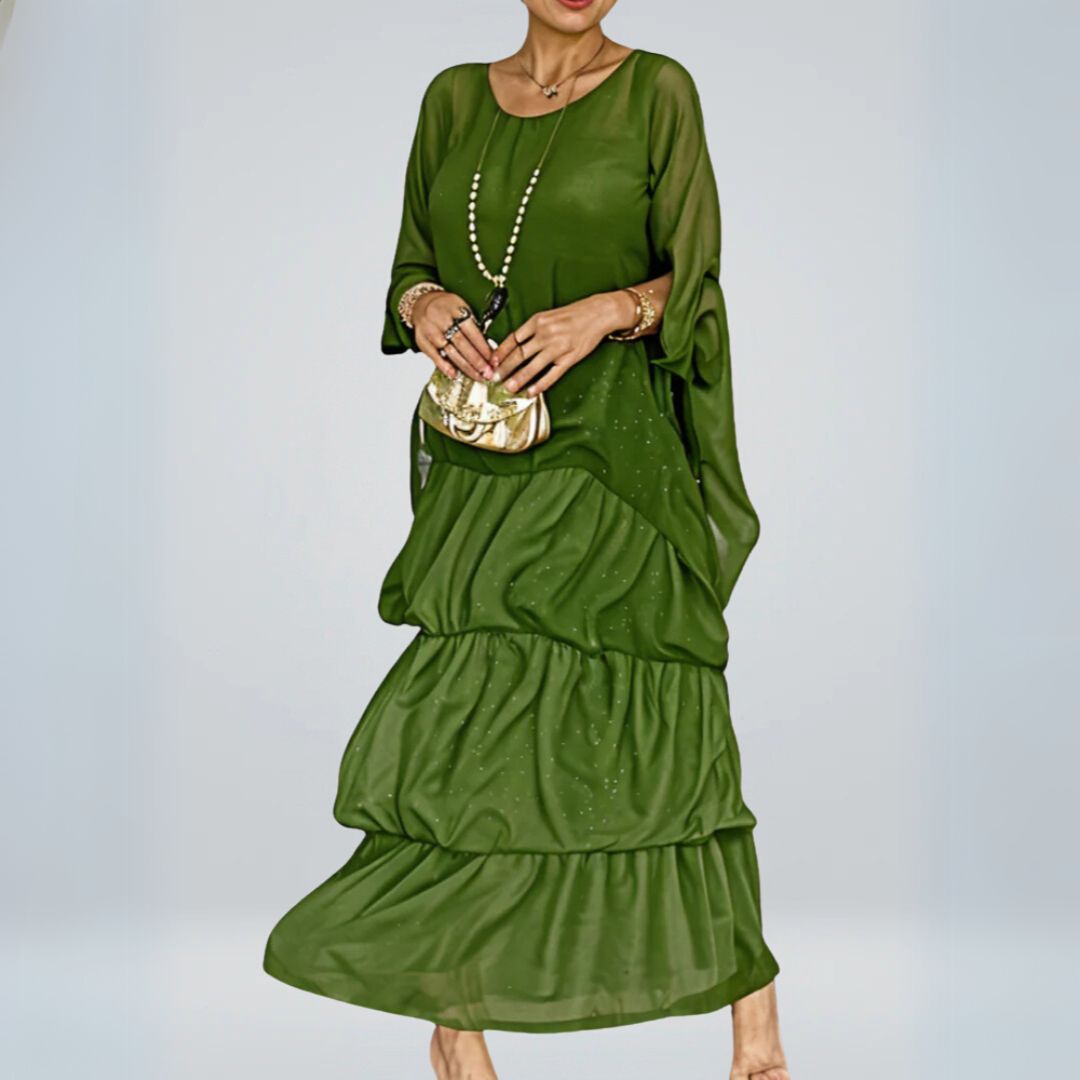 Франтишка | Въздушна елегантна макси рокля