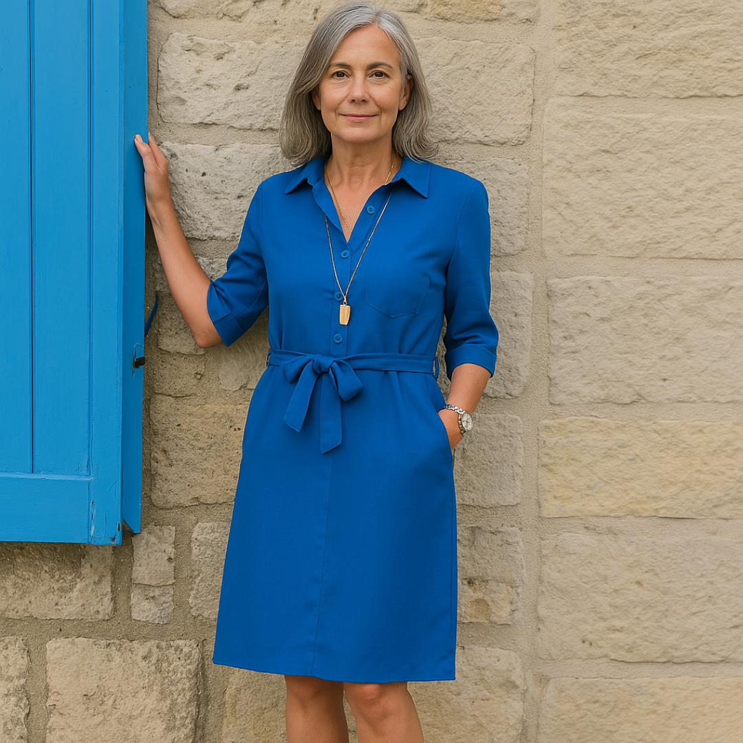 Каролина | Ежедневна риза с дължина до коленете