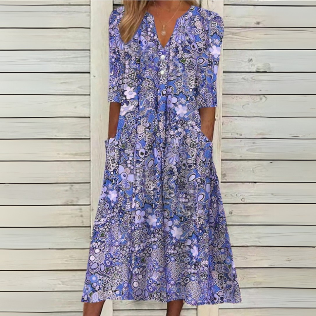 Ливия | Очарователна лятна рокля за естествена елегантност