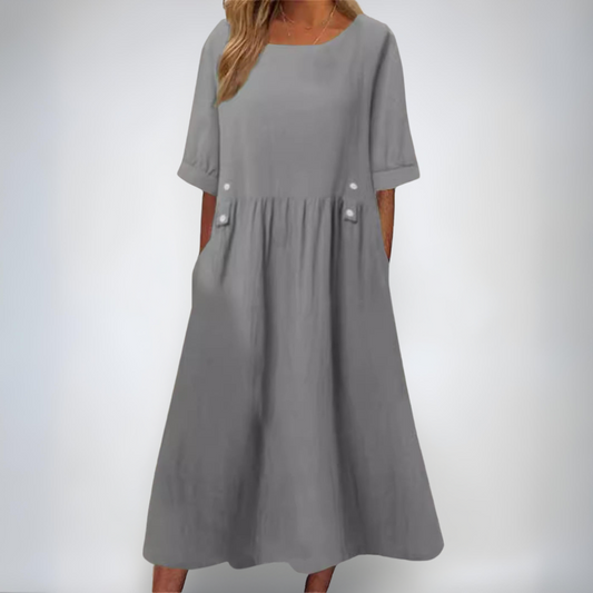 Миа | Летни рокли с леко небрежно кроене