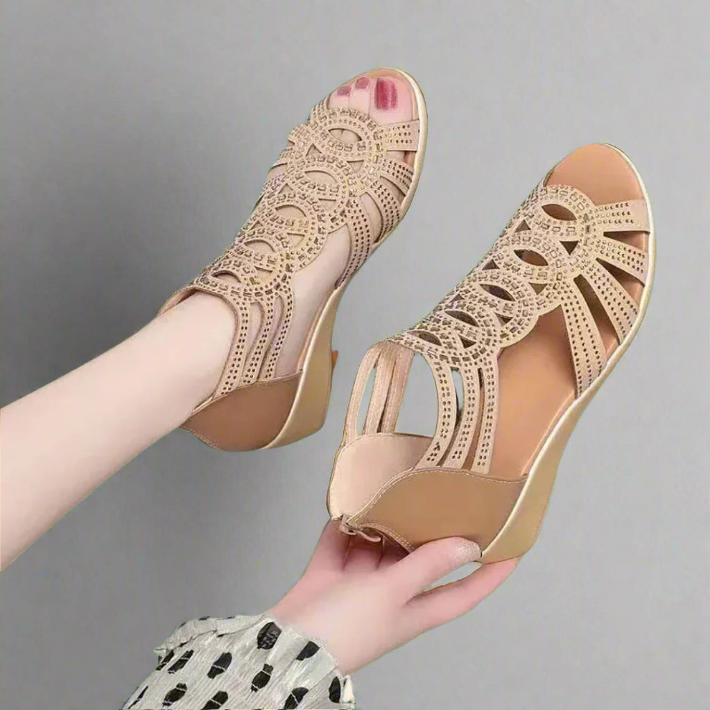 Сента | Ръчно изработени римски сандали от премиум кожа