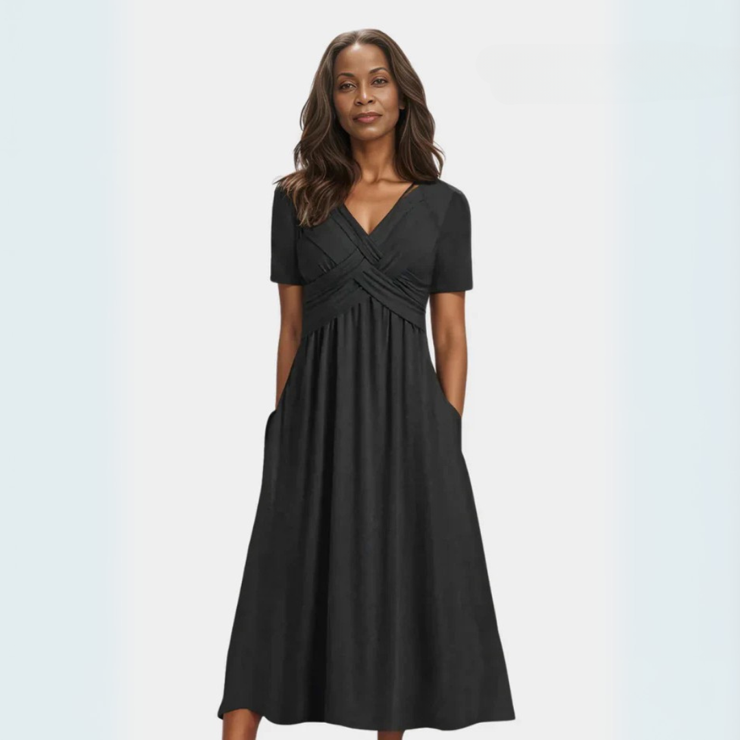 Адена | Елегантна и ласкава рокля