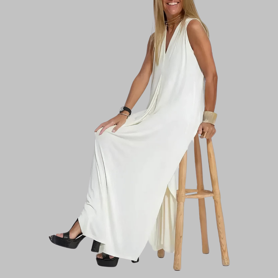 Яна | Елегантна макси рокля + съвпадащ пуловер ПРЕДЛАГАМЕ КАТО ПОДАРЪК