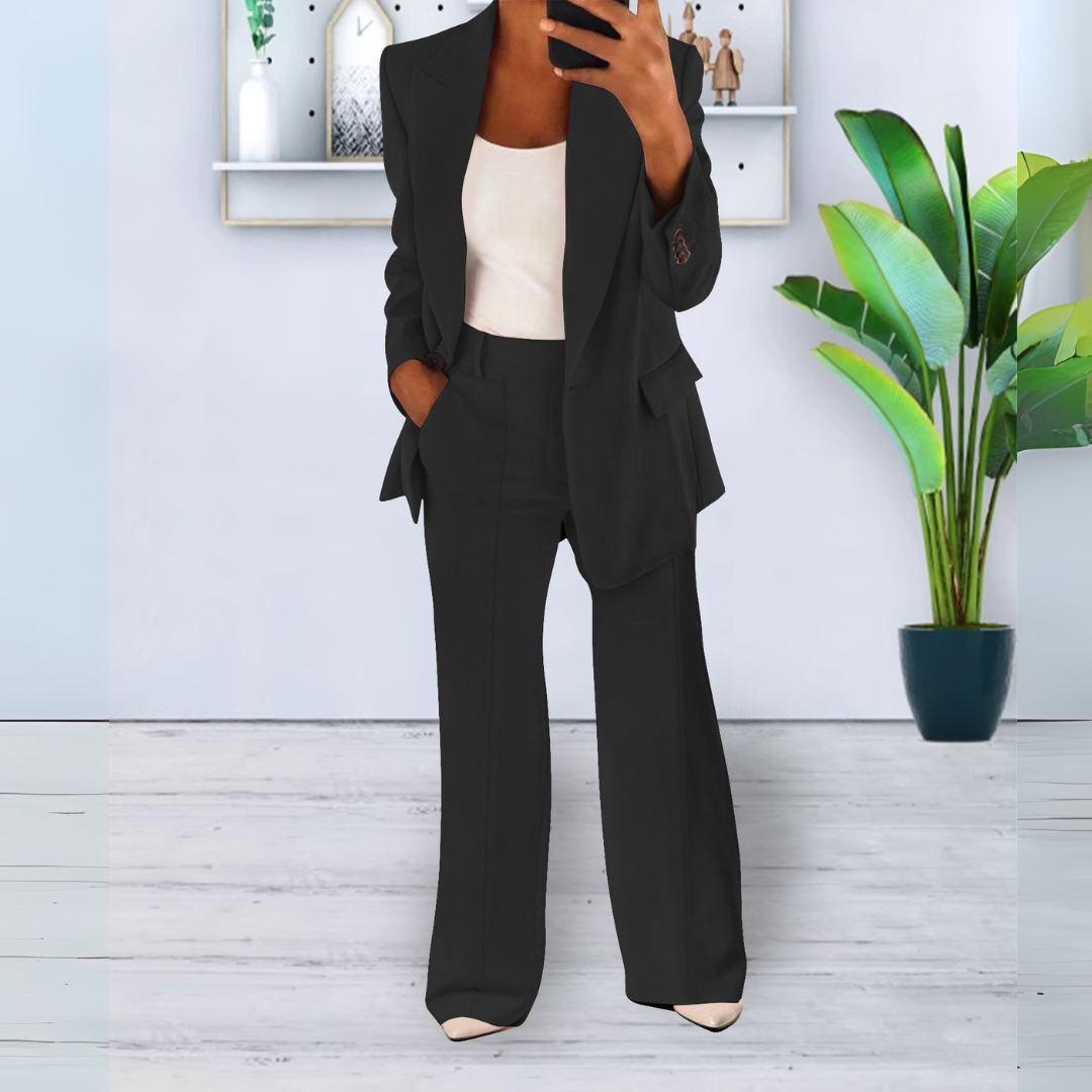 Зора | Стилна и удобна комплекция сако и панталони