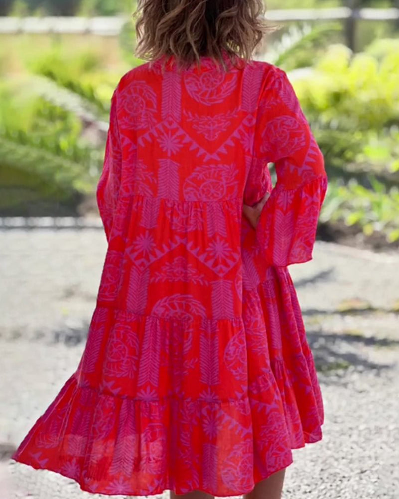 Mareya™ | Рокля Flowy Boho Chic (Изчерпана)