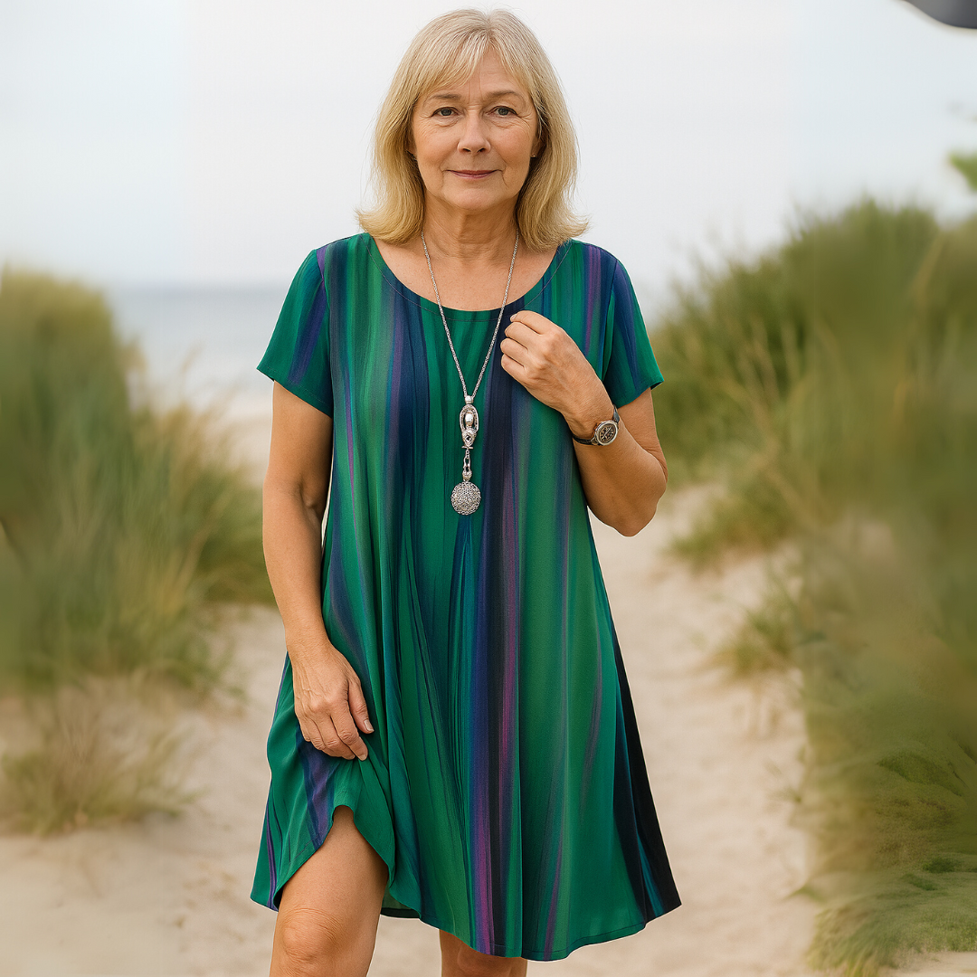 Лиора | Бохо Градиентна Рокля