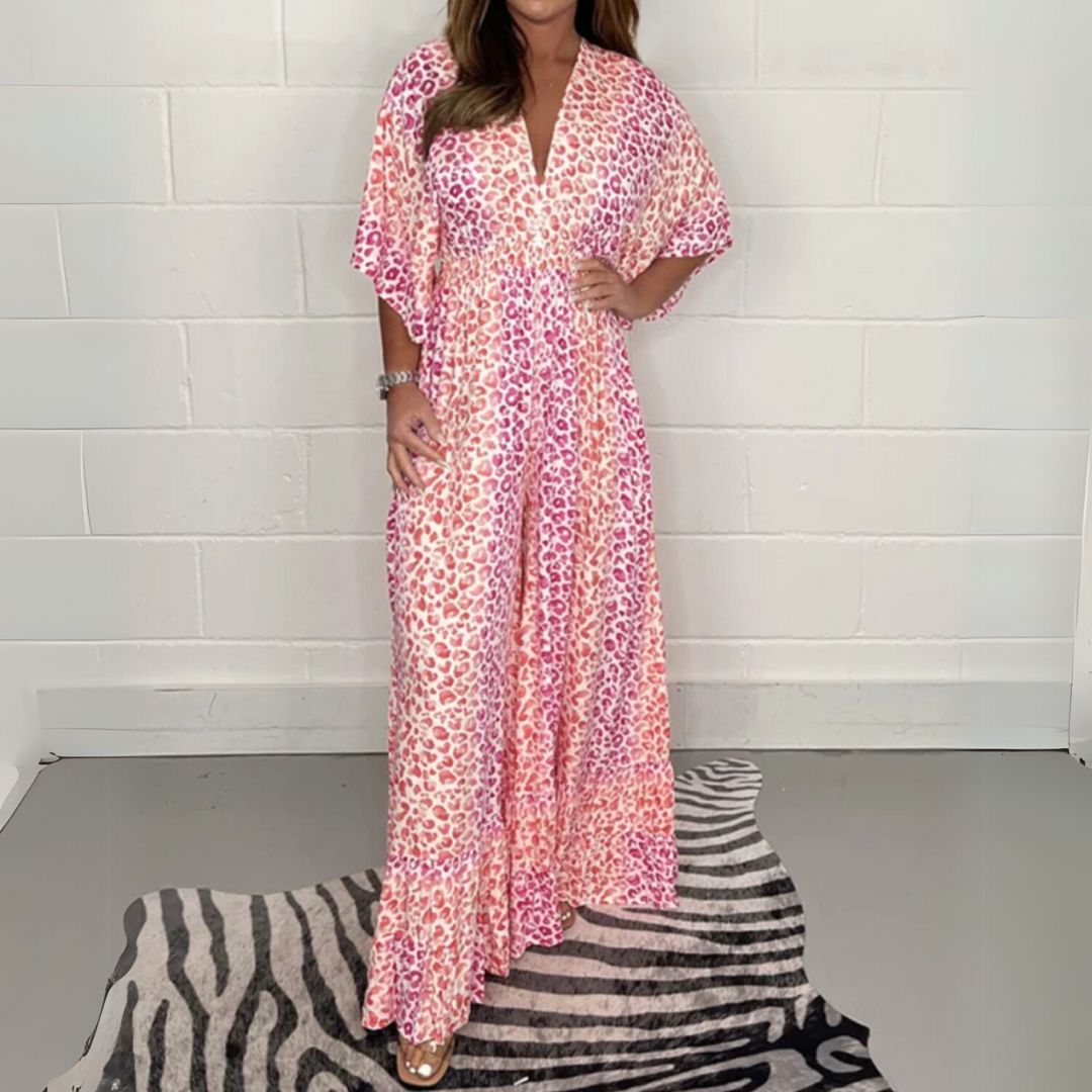 Fej | Лек гащеризон с цветен десен