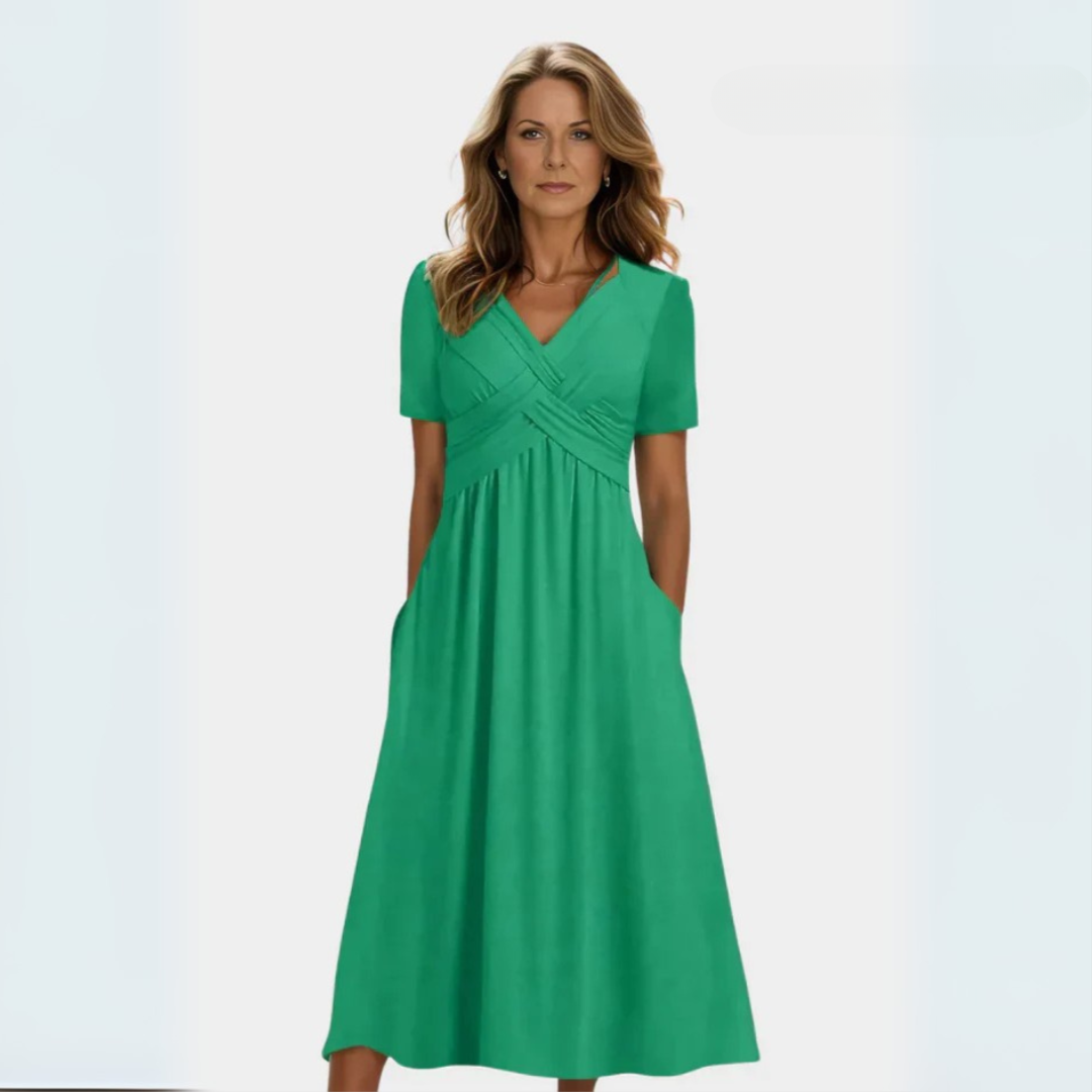 Адена | Елегантна и ласкава рокля