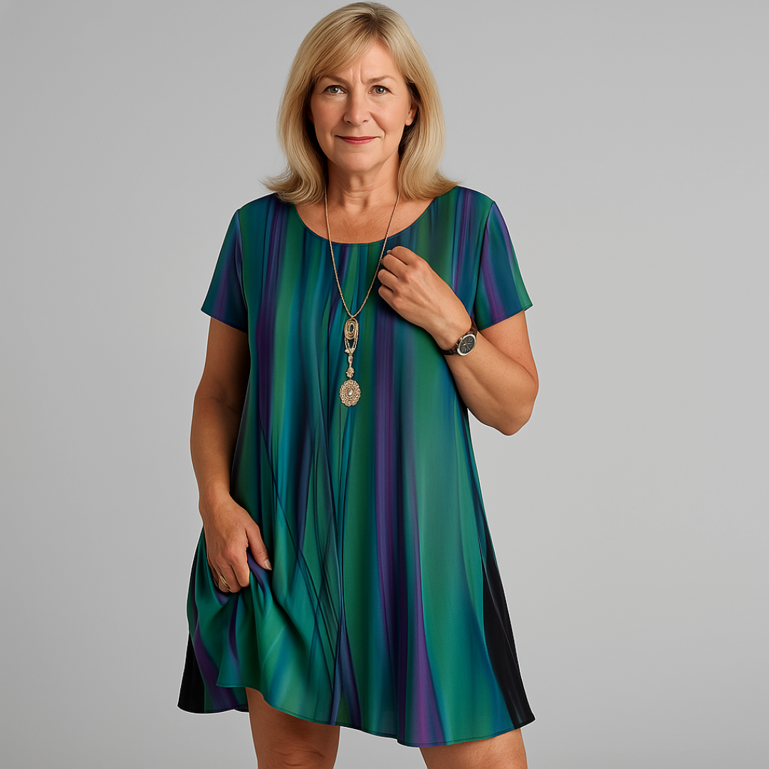 Лиора | Бохо Градиентна Рокля